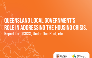 Queensland local government’s role in addressing the housing crisis.