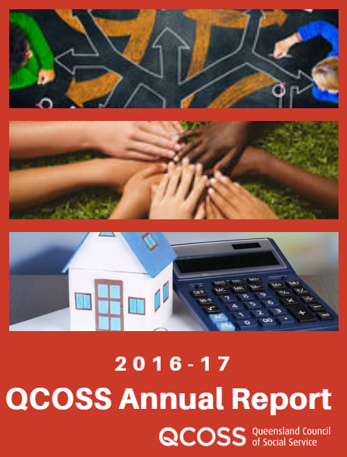 2016-17 QCOSS Annual Report cover